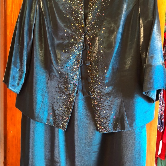 Women’s 2-piece Mother of the Bride Turquoise 16P - Picture 7 of 16